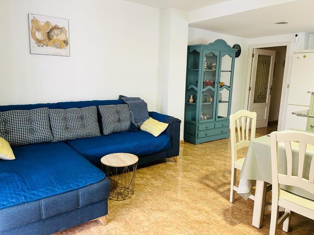 Beachfront Apartment With A Private Garden On The Ground Floor Moncófar Buitenkant foto